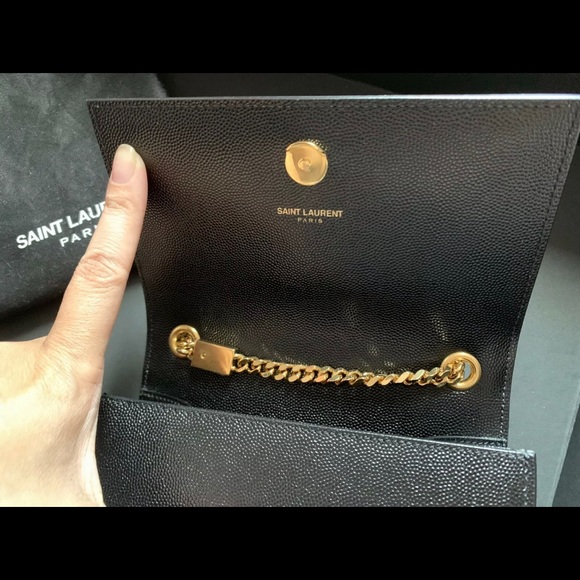 YSL LEATHER CROSSBODY BAG - Picture 3 of 8